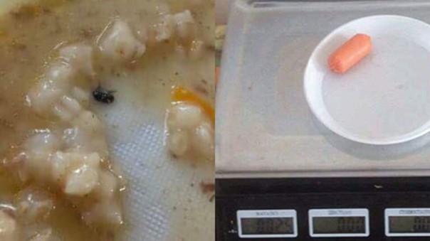 Каша с мухами и хлеб с микроорганизмами: чем кормят бойцов ВСУ