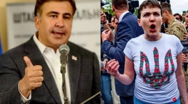 Саакашвили - "Я буду президентом Украины, а Порошенко посажу в подвал!"