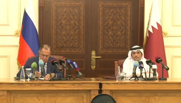 Лавров: мы готовы внести свой вклад в урегулирование кризиса в Персидском заливе. Заявление для прессы глав МИД России и Катара