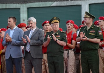 В Алабино начался финал всероссийской военно-спортивной игры «Победа»