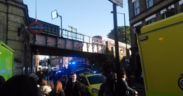 На станции метро в Лондоне прогремел взрыв