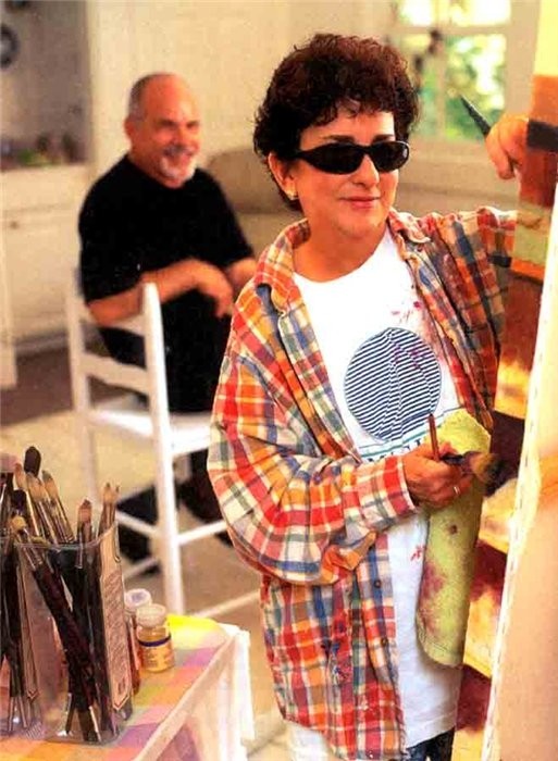 Лиза Фиттипальди – слепая художница