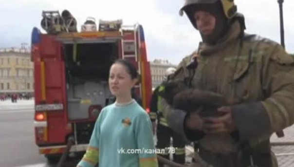 В Эрмитаже произошло возгорание. Семиметровый пожар потушили 18 расчетов