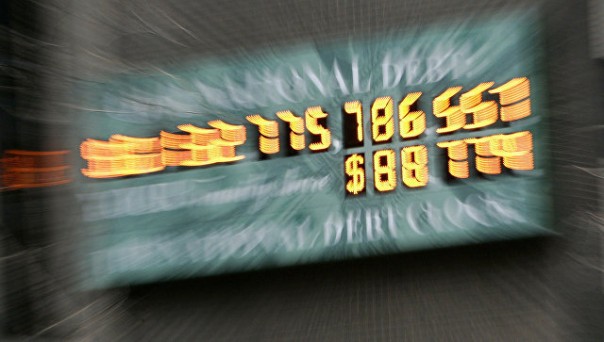 Госдолг США впервые превысил двадцать триллионов долларов