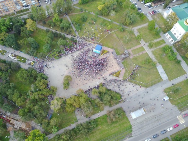 На митинг Навального в Екатеринбурге пришло меньше одного процента населения