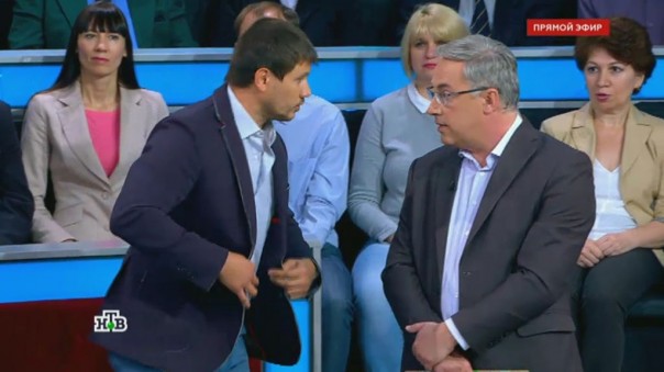 Украинского политолога выгнали из студии НТВ