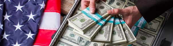 Как выглядят $20 трлн госдолга США в стодолларовых купюрах