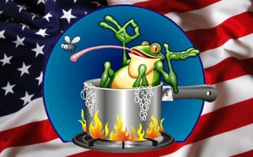 Лягушка должна свариться медленно