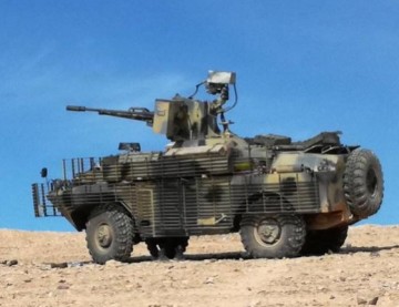 Разведчик сирийской пустыни БРДМ-2: свежие кадры модернизированной машины с зениткой и гранатометом