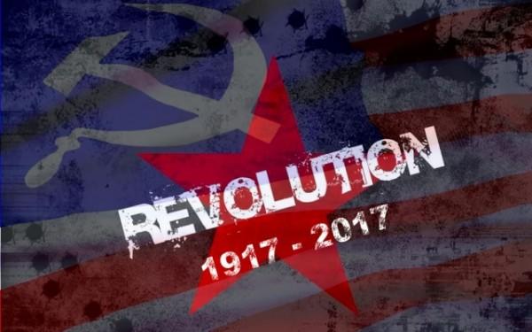 Великая Октябрьская социалистическая революция США