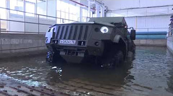 Кадры убойных испытаний бронеавтомобиля «Тайфун-ВДВ»