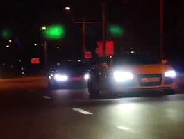 Смертельное ДТП в Ростове во время съёмок рекламы Audi попало на видео