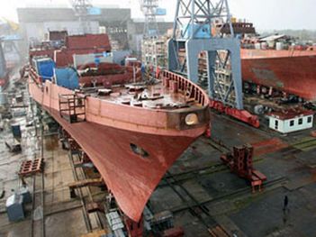 В Николаеве остановился судостроительный завод — нет денег на достройку ракетного крейсера