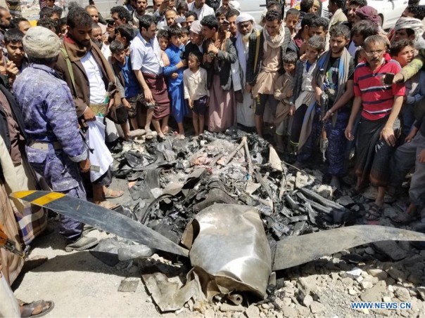 Повстанцы сбили американский беспилотник над столицей Йемена