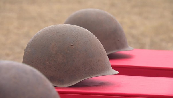 В Чечне похоронили останки 86 красноармейцев, погибших в годы Великой Отечественной войны