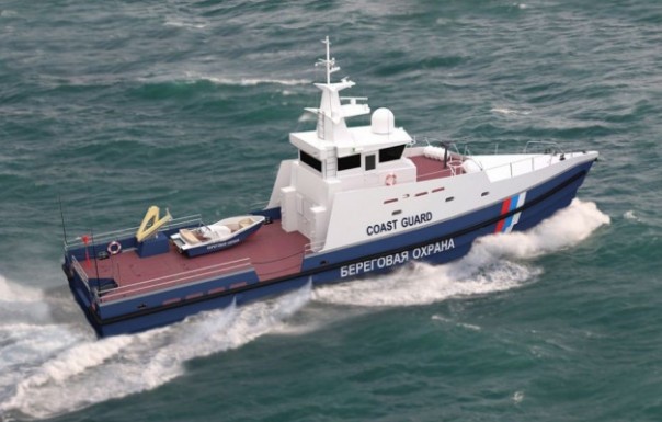 Российский «Ламантин»: «Вымпел» спустил на воду улучшенный пограничный катер
