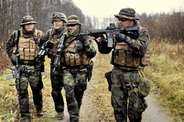 К российским границам «по-тихому» прибыли американские войска