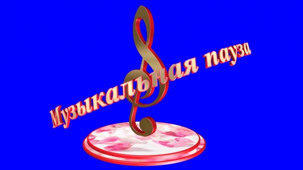 Музыкальная пауза