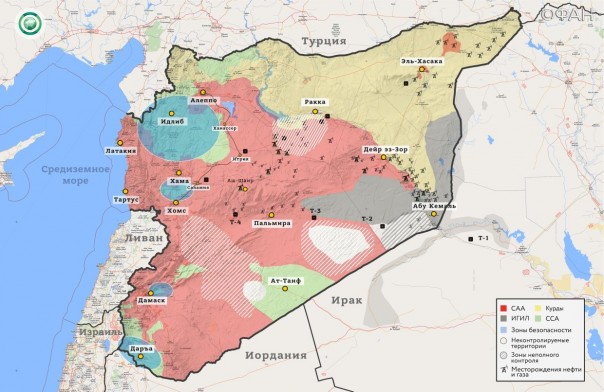 31 октября 2017. Военная обстановка в Сирии и Ираке. Силы США блокировали переправу Евфрата сирийской армии.