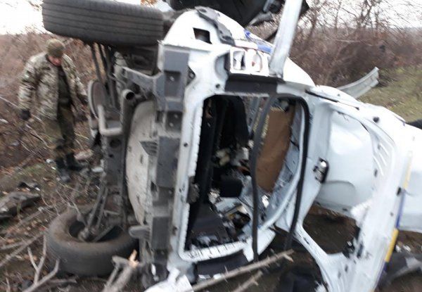 На оккупированной территории в районе поселка Гнутовое на мине самоутилизировались полицейские