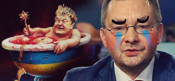 Угрозы Порошенко заставили известного телеведущего расплакаться в прямом эфире