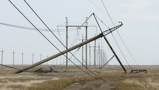 В Крыму восстанавливают поврежденные газопровод и ЛЭП
