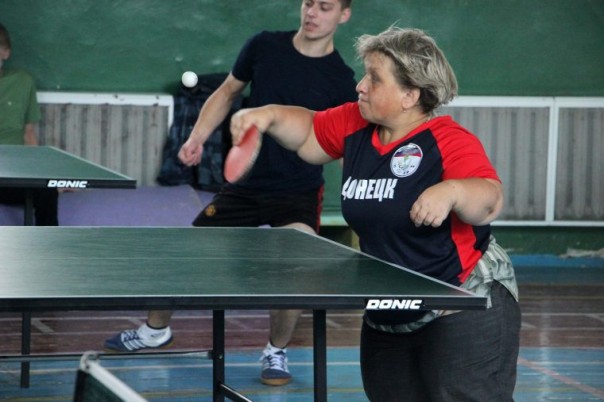 В Донецке проходит чемпионат ДНР по настольному теннису среди спортсменов с ограниченными физическими возможностями