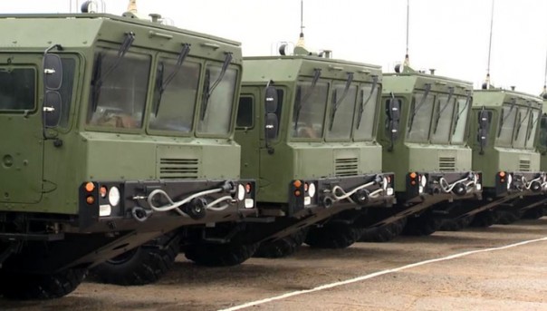 На полигоне Капустин Яр на вооружение передали очередной комплекс "Искандер-М"