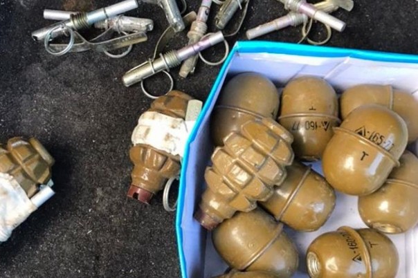 Под Львовом задержали торговца гранатами