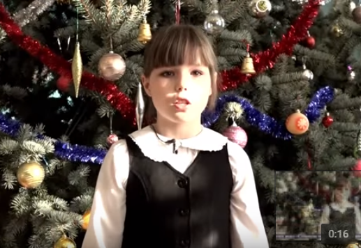 Дети поздравили с Новым годом военнослужащих НМ ЛНР и обратились к военнослужащим ВСУ