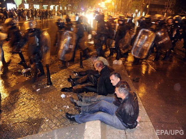В Киеве открылась фотовыставка о преступлениях Саакашвили в Грузии