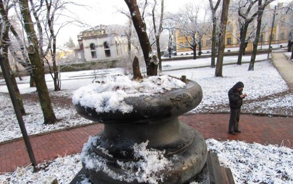В Чернигове украли бюст Александра Пушкина