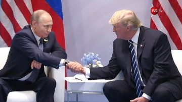 Путин поблагодарил Трампа за информацию о террористах в Санкт-Петербурге