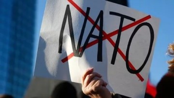 Население Грузии против НАТО