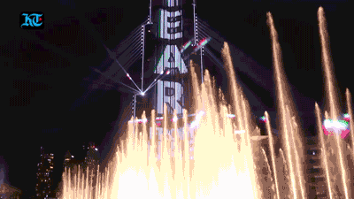 В Дубае прошло рекордное по размаху лазерное шоу