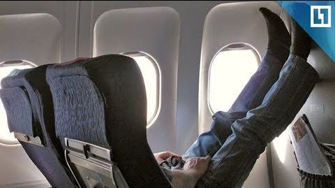 Новогодний дебош в самолете