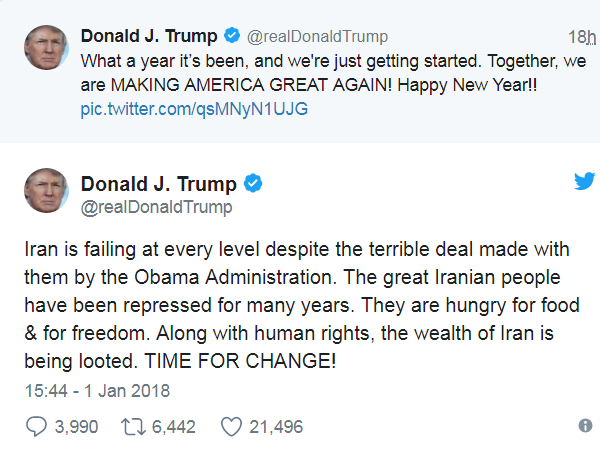 Атака "демократии" на Иран: Трамп проговорился...