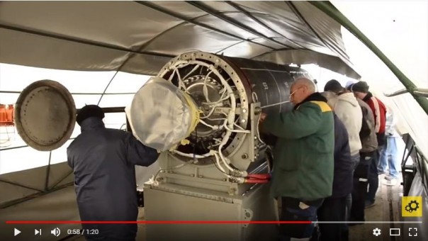 Появилось видео первых испытаний двигателя ракетного комплекса Украины