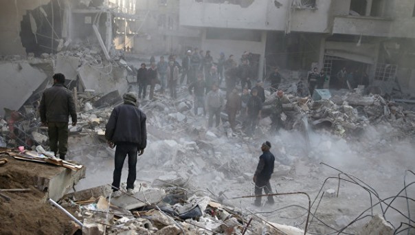 Боевики обстреляли центр Дамаска | Минобороны заметило самолет-разведчик США во время атаки на Хмеймим