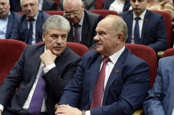 Зюганов выступил в защиту Грудинина