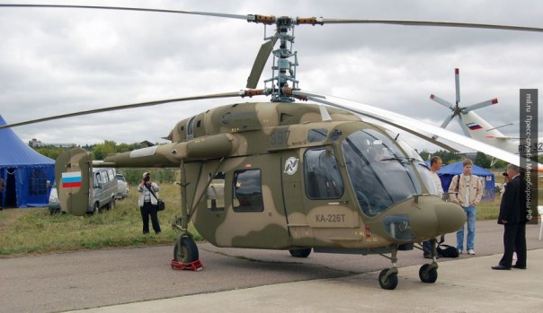 Минобороны РФ получит новейшие Ка-226Т от холдинга «Вертолёты России»
