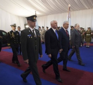 Майкл Пенс в Израиле: США выходят из ближневосточного мирного процесса