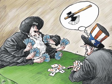 Иранский покер. Кто кого?