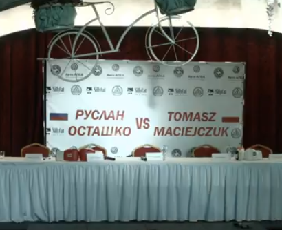 Руслан Осташко - Томаш Мацейчук. Пресс-конференция перед боем