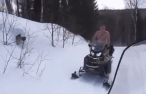 На Урале жена спрятала одежду мужа, но он всё равно поехал на охоту... в трусах