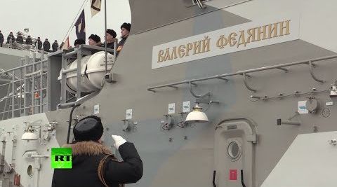 Противодиверсионный катер Северного флота назвали в честь погибшего в Сирии полковника Федянина