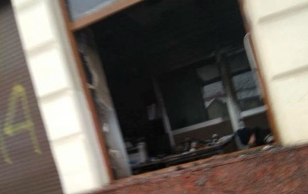 Во Львове подожгли очередное отделение Сбербанка