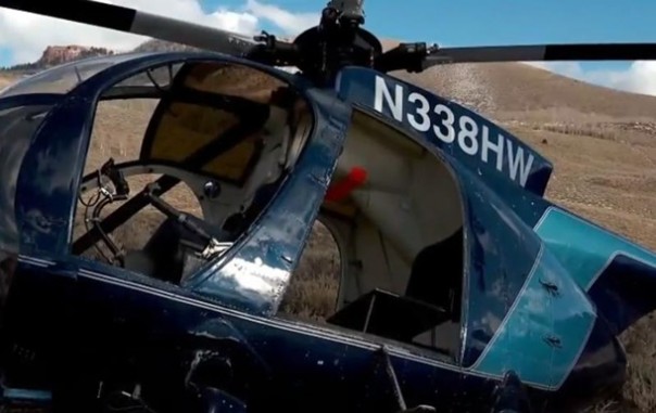 То ли лось летал в небе, то ли... В США из-за лося разбился вертолет