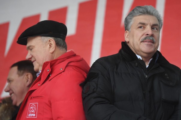 Отказался от Ленина, или Как Грудинин бегает от журналистов