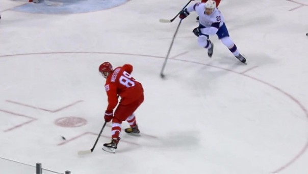 Хоккей. Россия - Норвегия. 6:1. Голы России